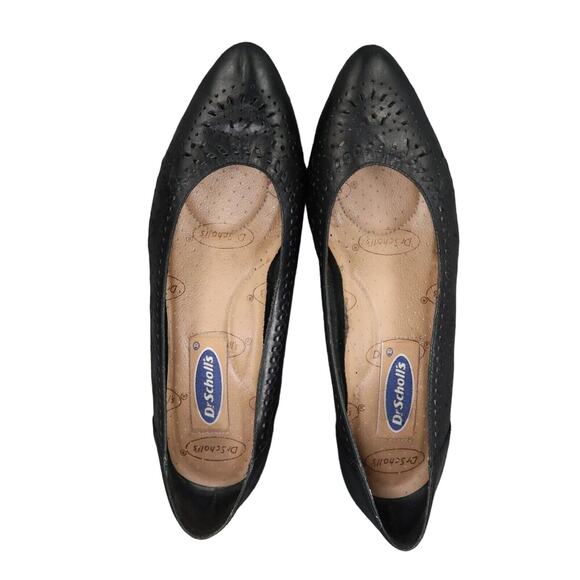 Dr Scholls Shoes Womens 7.5 Loafer Pumps Classic Fashion Leather Comfort Black - Picture 8 of 16